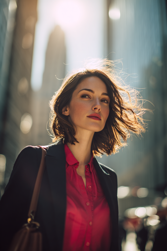 Work outfits for women in finance – stylish and confident business look