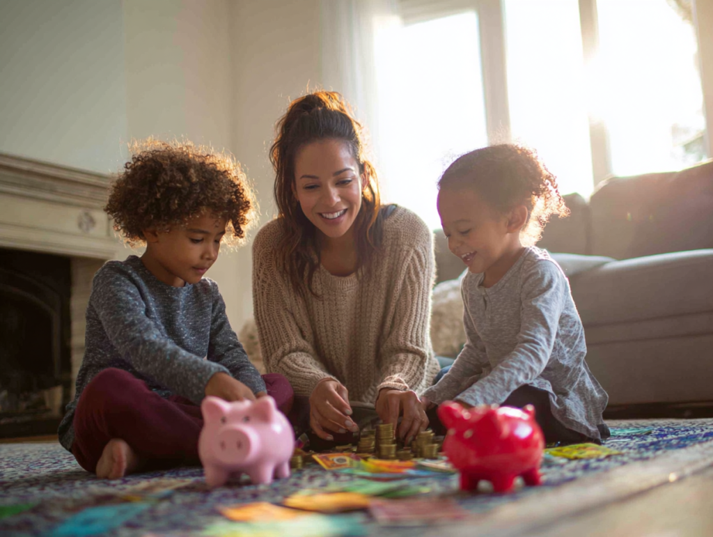 teaching kids money