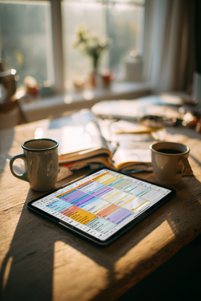 How to set up a Goodnotes finance template