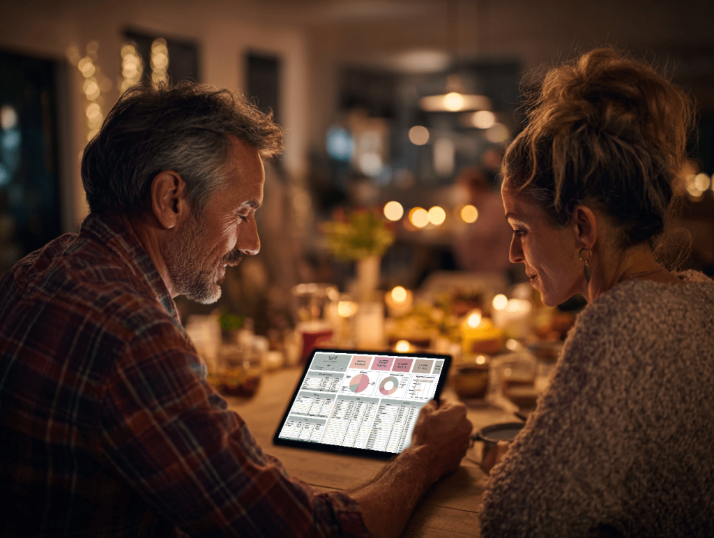 family financial dashboard