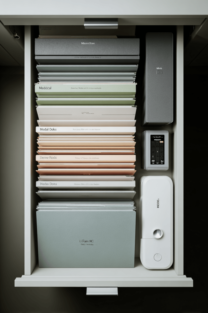 finance document organization