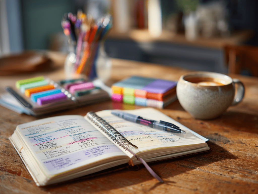 finance notebook tracking