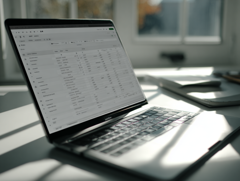 expense tracker view